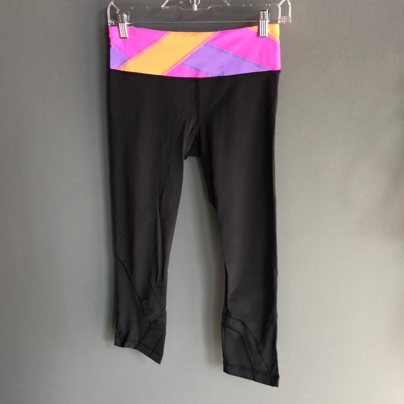 lululemon athletica Pants - Lululemon Run: Inspire Crop II (quilt)